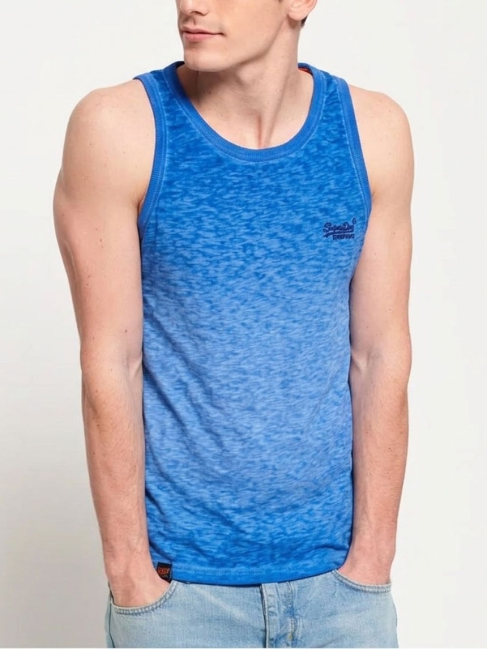 Superdry Low Roller Vest Top - Men's Medium